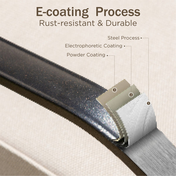 5-Seater Patio Metal Diamond Sofa Set with Coffee Table
