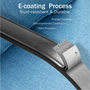 7-Seater Patio Metal Diamond Sofa with Ottomans