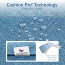 5-Seater Patio Metal Diamond Sofa Set with Coffee Table