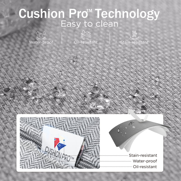 9-Seater Outdoor Metal Diamond Sofa Sets with Fire Pit Table