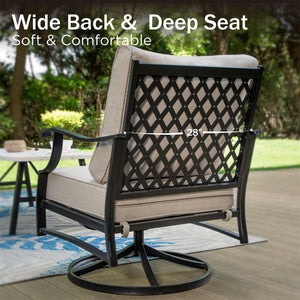 9-Seater Outdoor Metal Diamond Sofa Set for Sale