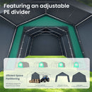Multi-Sized PE Carport and Storage Tent