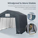 Multi-Sized PE Carport and Storage Tent