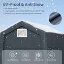 Multi-Sized PE Carport and Storage Tent