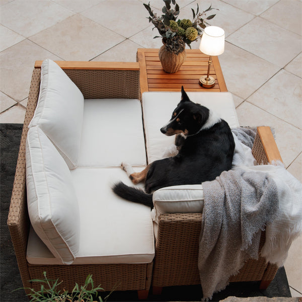 4-Seater Affordable All Weather Wicker Sofa Set