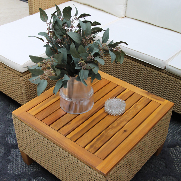 4-Seater Affordable All Weather Wicker Sofa Set