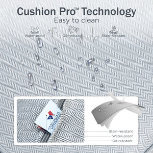 7-Seater Garden Vintage Swivel Rattan Sofa Sets with Wicker Table