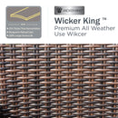 7-Seater Garden Vintage All-Weather Swivel Rattan Sofa Sets