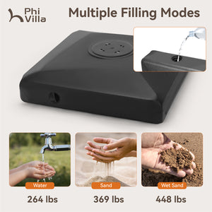 Heavy Duty Base Weights Stand for Cantilever Umbrella