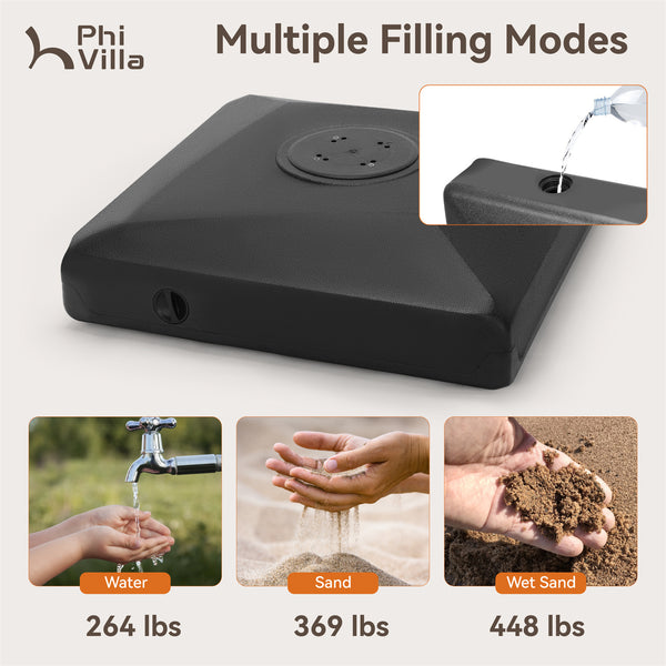 Heavy Duty Base Weights Stand for Cantilever Umbrella