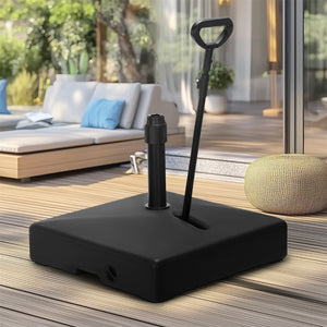 heavyweight patio umbrella stand Phi Villa Heavy Duty Base Weights Stand for Outdoor Patio Umbrella