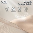 PHI VILLA 13ft 11-Color Double-Sided Outdoor Large Umbrella