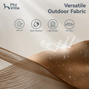 PHI VILLA 13ft 11-Color Double-Sided Outdoor Large Umbrella