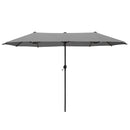 PHI VILLA 13ft 11-Color Double-Sided Outdoor Large Umbrella