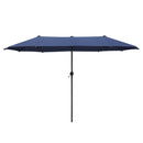 PHI VILLA 13ft 11-Color Double-Sided Outdoor Large Umbrella