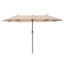 PHI VILLA 13ft 11-Color Double-Sided Outdoor Large Umbrella