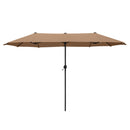 PHI VILLA 13ft 11-Color Double-Sided Outdoor Large Umbrella