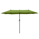 PHI VILLA 13ft 11-Color Double-Sided Outdoor Large Umbrella