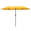 PHI VILLA 13ft 11-Color Double-Sided Outdoor Large Umbrella