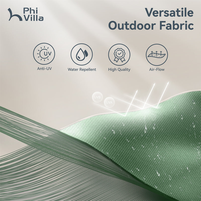 PHI VILLA 13ft 11-Color Double-Sided Outdoor Large Umbrella
