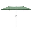 PHI VILLA 13ft 11-Color Double-Sided Outdoor Large Umbrella