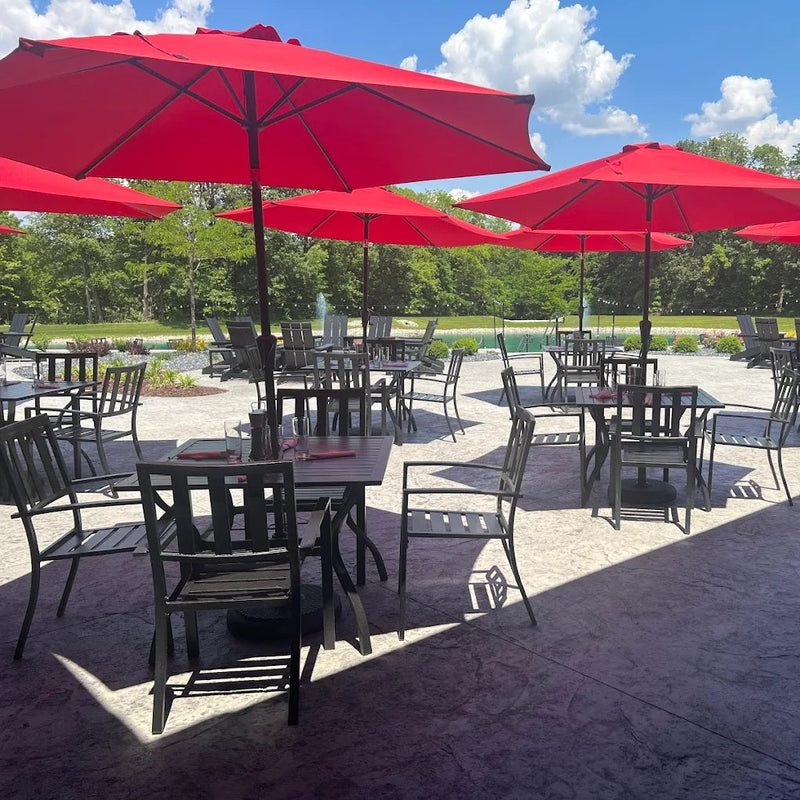 Classic 5-Piece Patio Dining Set for Garden Backyard PHI VILLA