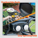 Tabletop Propane Grill with 2 Stainless Steel Burner-Captiva Designs