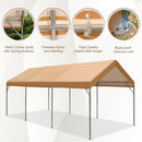 PHI VILLA 10x20 ft Heavy Duty Carport Car Canopy Instant Garage Party Tent