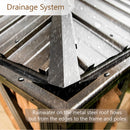 PHI VILLA 10' X 12' Outdoor Hardtop Gazebo Double Roof Canopy with Curtains and Netting