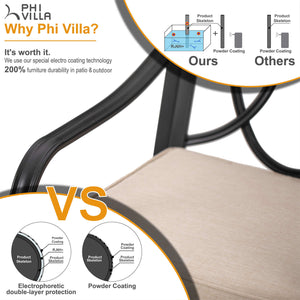 Coco 5-Pcs Dining Set for Outdoor Spaces