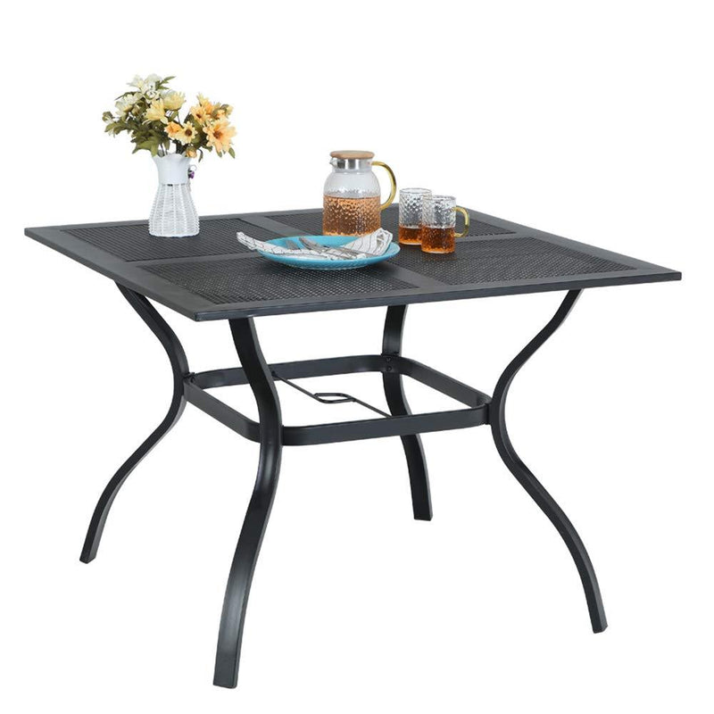 Phi Villa 37" x 37" Square Patio Bistro Table