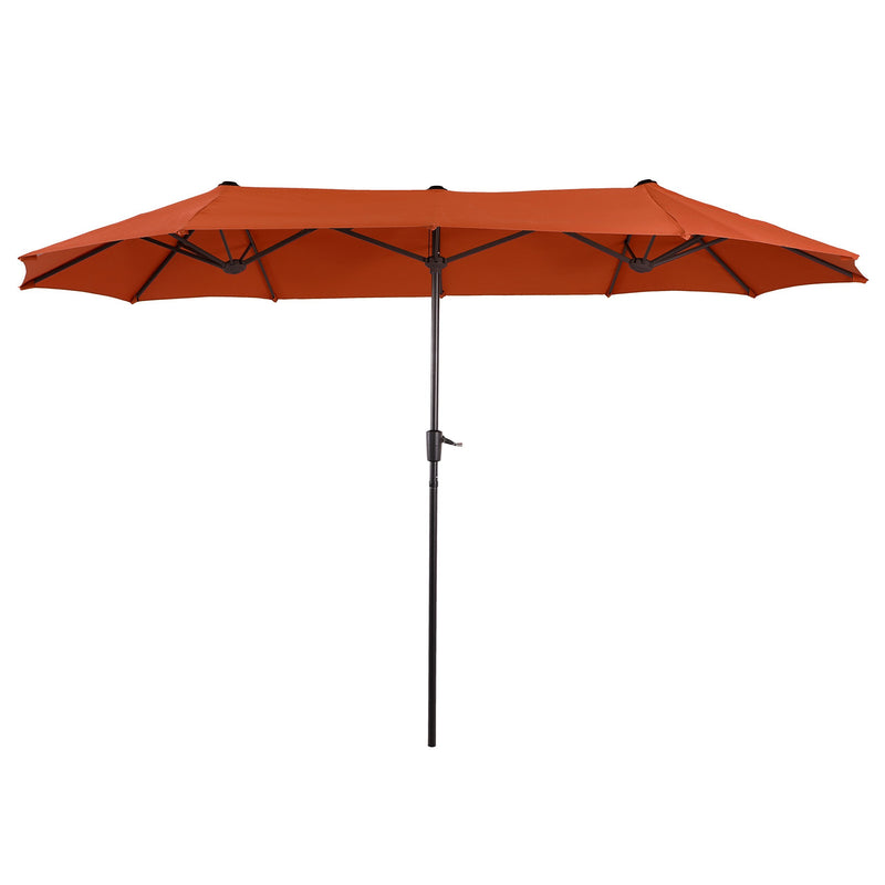 PHI VILLA 13ft Double-Sided Outdoor Large Umbrella