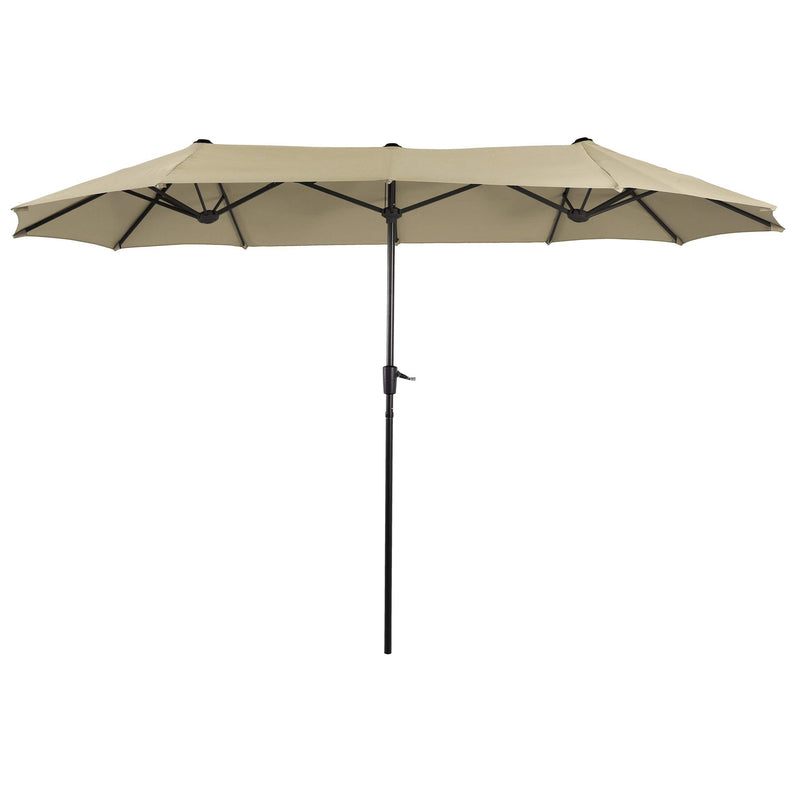 PHI VILLA 13ft Double-Sided Outdoor Large Umbrella