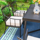 7 / 9-Pcs Dining Set with Adjustable Table & Fashionable Dining Chairs