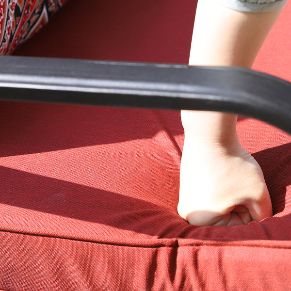 Outdoor Bohemian Swivel Bar Stools Set for Garden, Bar-PHI VILLA