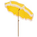 Phi Villa 7ft Patio Beach Tassel Umbrella UPF 50+ With Carry Bag
