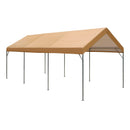 PHI VILLA 10x20 ft Heavy Duty Carport Car Canopy Instant Garage Party Tent