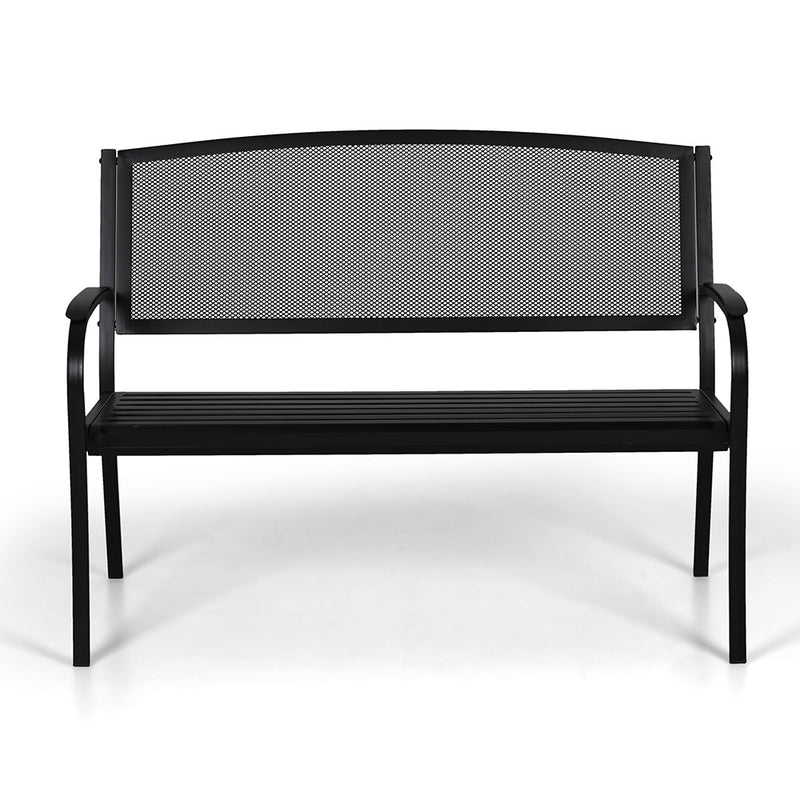 PHI VILLA 47'' Outdoor Bench for Porch, Patio, Garden, Lawn, Balcony, Backyard