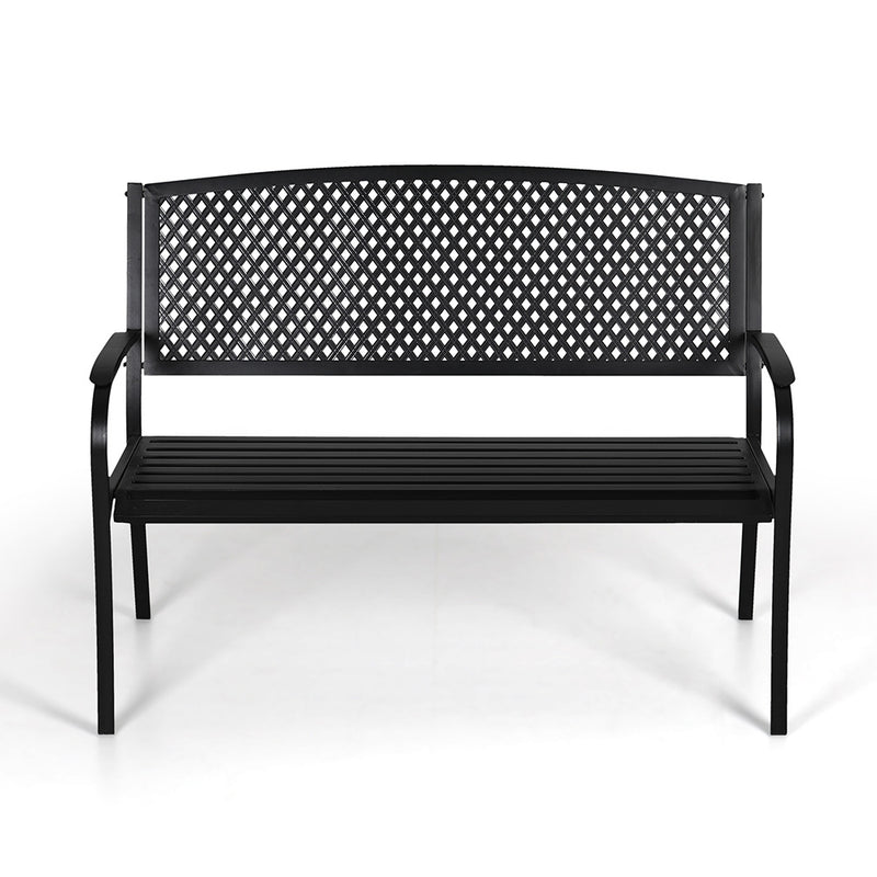 PHI VILLA 47'' Outdoor Bench for Porch, Patio, Garden, Lawn, Balcony, Backyard