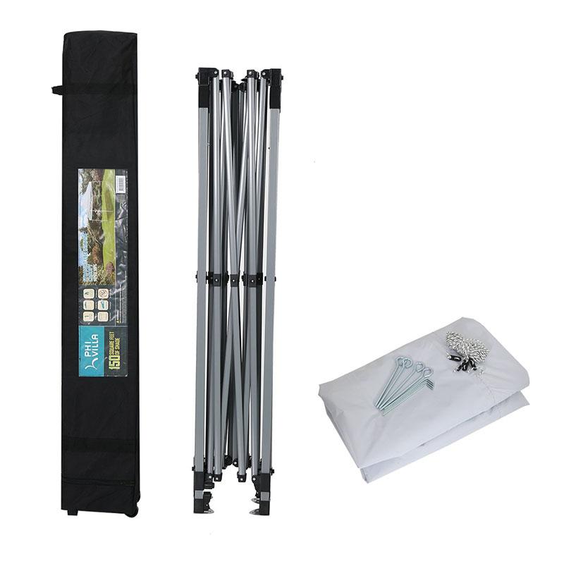 PHI VILLA 10' x 15' Straight Leg Pop-up Canopy