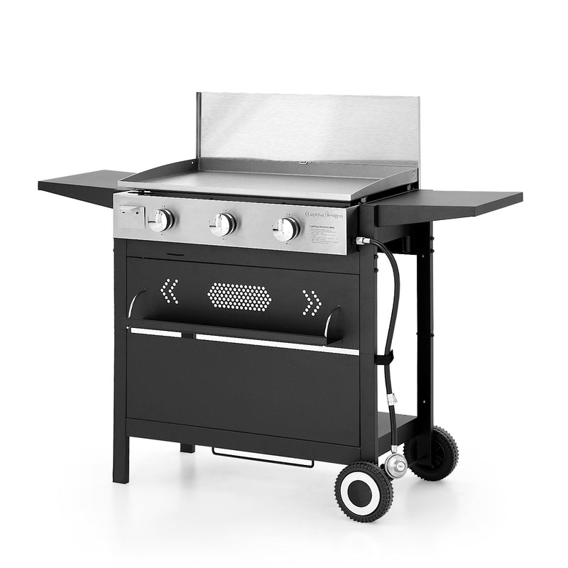 Captiva Designs Griddle & Plate Patio Gas Grill