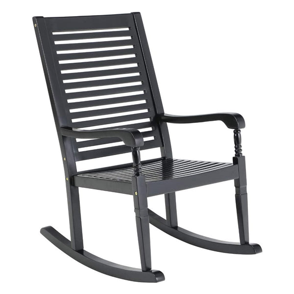 1 Piece Acacia Wood Garden Rocking Chair