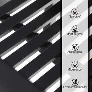 1 Piece Acacia Wood Garden Rocking Chair